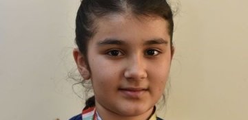 Tehranda bayrağımızı müdafiə edən məktəbli danışdı