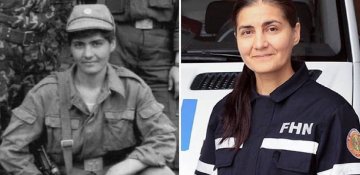 Yolu döyüşdən keçən qadın - Kəmalə Qəhrəmanova