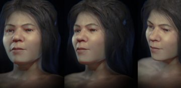 Paleolit dövrünə aid qadın görüntüsü bərpa edilib - (FOTO)