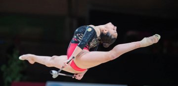 Gimnastımız Fransada keçirilən yarışda ikinci oldu - FOTO